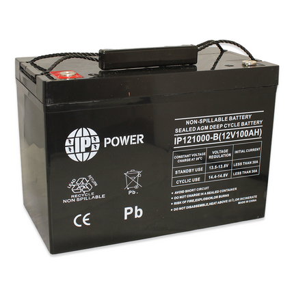 IP121000 B 12V 100Ah Sealed Lead Acid Battery