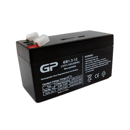 wholesale, wholesale batteries, wholesale sealed lead acid, sla, GP1213, 12V 1.3Ah