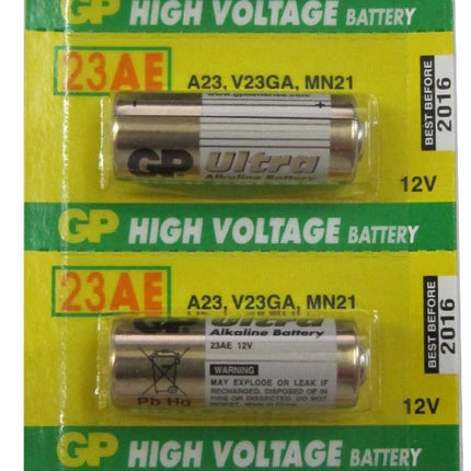 23A 12V Alkaline Remote Control Battery Pack of 5