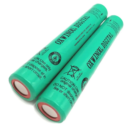 2 Pack 3.6V 1800mAh NiCd Flashlight Battery Compatible with Streamlight Stinger HP XT 75175