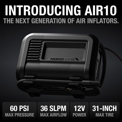Noco 10A Portable Air Inflator