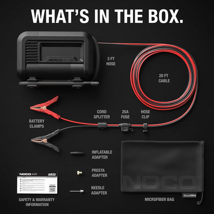 NOCO 20A Portable Air Inflator