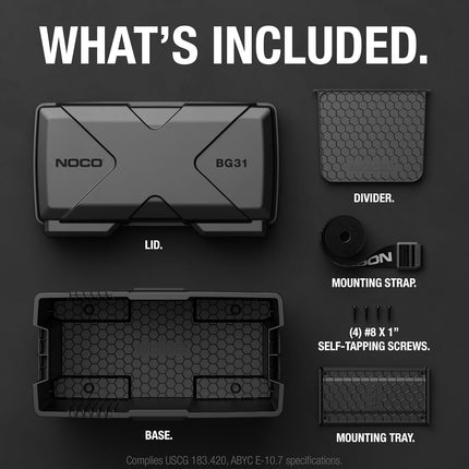 NOCO Group 24-31 Battery Box
