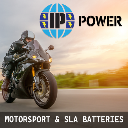 IP Power IPX7L BS AGM High Performance Motorsport Battery Locally Activated