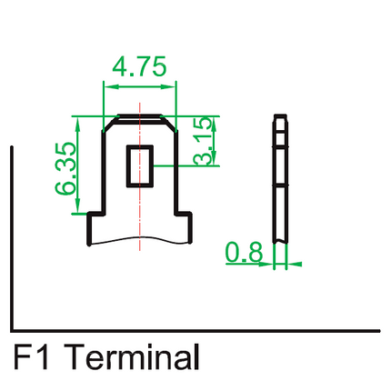 IP Power IP1234 F1 12V 3.4Ah Sealed Lead Acid Rechargeable Battery for Alarms UPS Systems and Emergency Lighting
