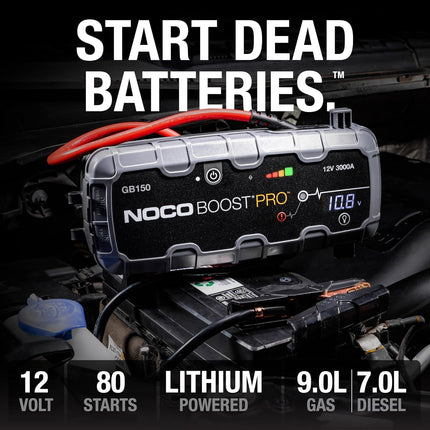 NOCO Boost 12V 3000A Jump Starter