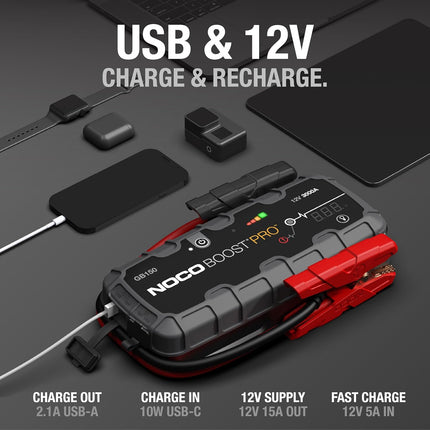 NOCO Boost 12V 3000A Jump Starter