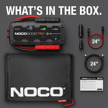 NOCO Boost 12V 3000A Jump Starter
