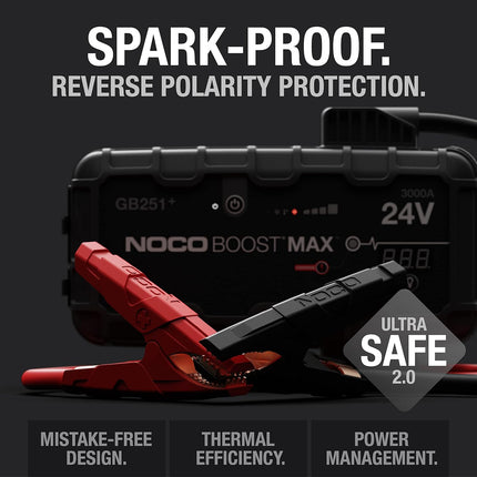 NOCO Boost Max 24V 3000A Jump Starter