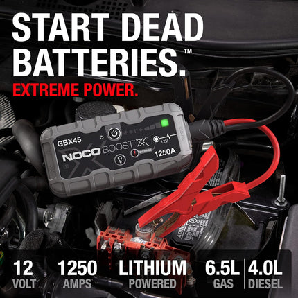 NOCO Boost X 12V 1250A Jump Starter