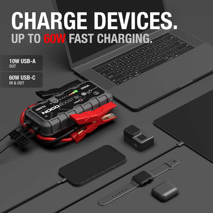 NOCO Boost X 12V 2500A Jump Starter