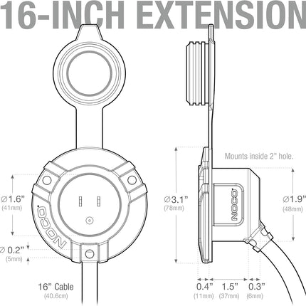 NOCO AC Port Plug