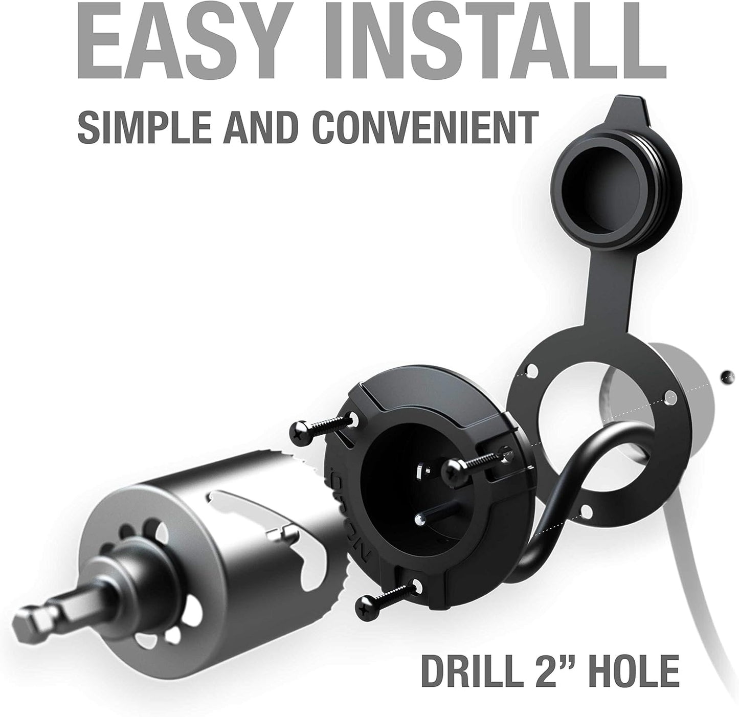 NOCO 12-Foot AC Port Plug