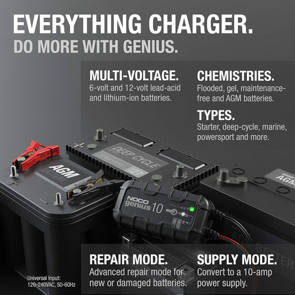 NOCO 10A Battery Charger