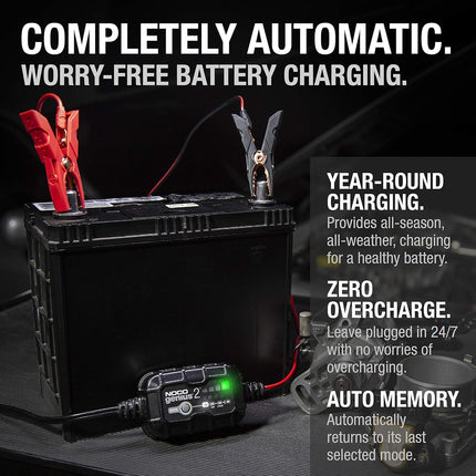 NOCO 2A Battery Charger