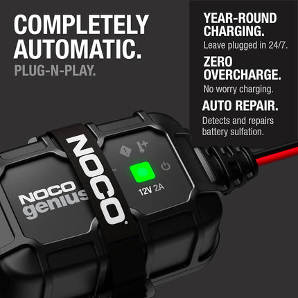 NOCO 2A Direct-Mount Battery Charger