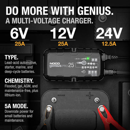 NOCO 25A Pro Battery Charger