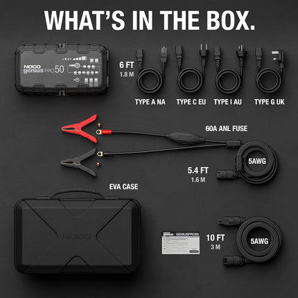 NOCO 50A Pro Battery Charger