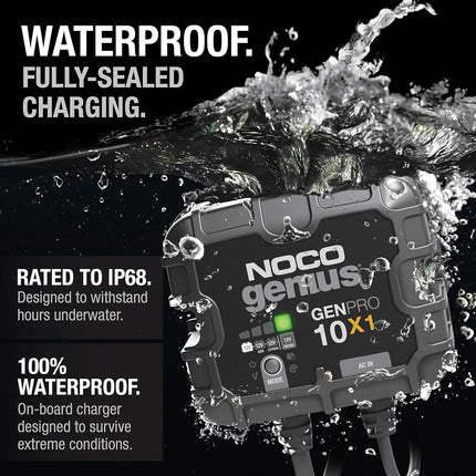 NOCO 1-Bank 10A Onboard Battery Charger