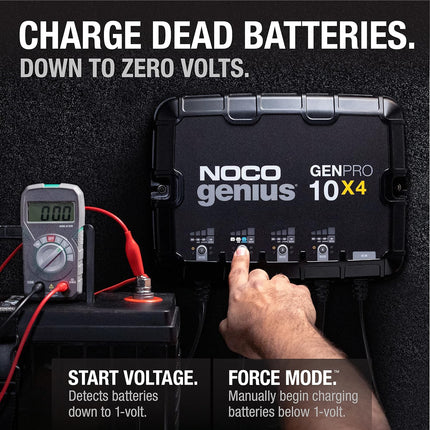 NOCO 4-Bank 40A Onboard Battery Charger