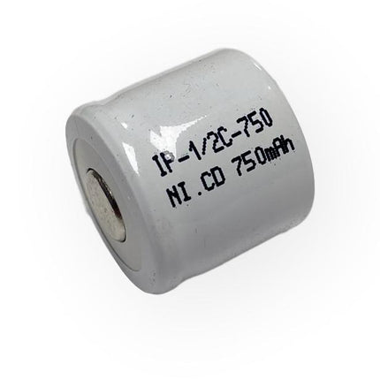 IP Power 1/2C 750mAh Ni-Cd Flat Top Battery