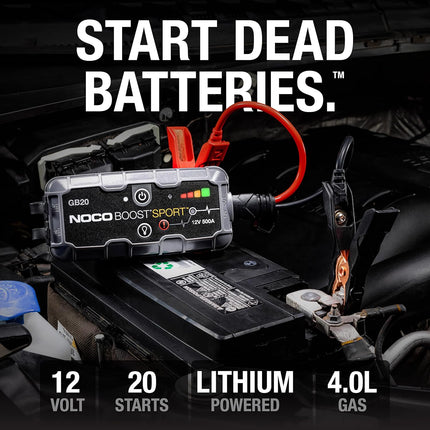 NOCO Boost 12V 500A Jump Starter