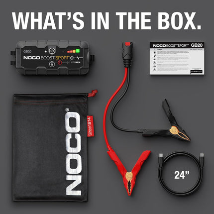 NOCO Boost 12V 500A Jump Starter