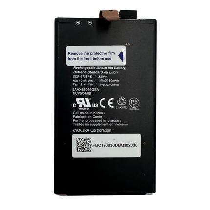 Kyocera DuraForce Pro Replacement Battery SCP-67LBPS – Compatible with E6820, E6810, and E6833 (High-Capacity OEM Battery)