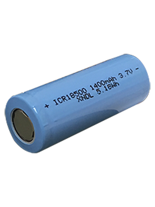 IP Power 18500 Li-ion 3.7V 1400mAh Flat Top - Rechargeable