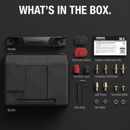NOCO 90Ah Group 24 Lithium Battery