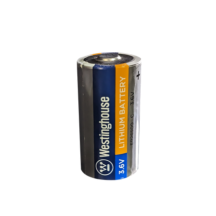 Westinghouse ER26500 C Size 3.6V Lithium Primary Battery for Specialized Devices - Non Rechargeable