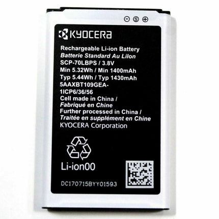 Kyocera Cadence S2720 Replacement Battery SCP-70LBPS – High-Quality OEM Compatible Power Cell