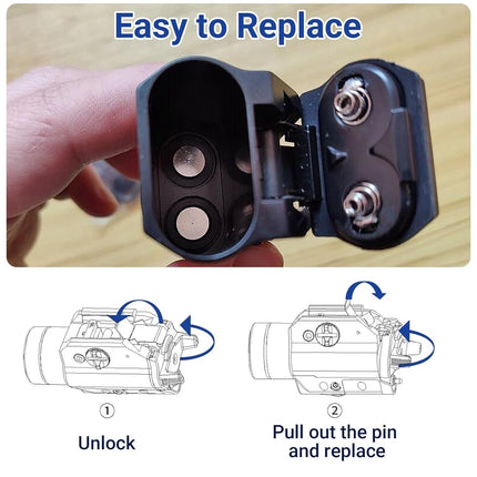 Streamlight TLR1 TLR2 Series Replacement Battery Door