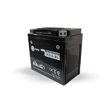IP Power 14BS 12V 14Ah AGM Sealed Powersport Battery