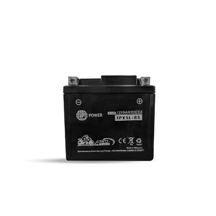 IP Power 5L BS 12V 5Ah AGM High Performance Motorsport Battery