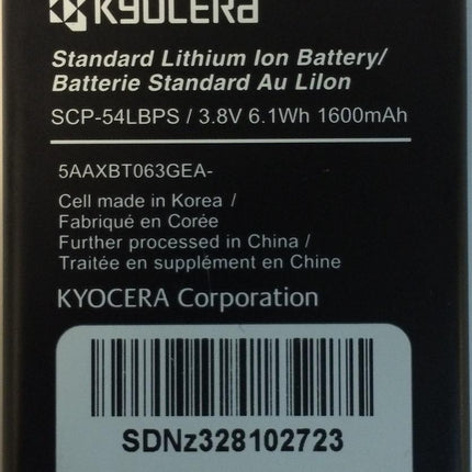 Kyocera Scp-54Lbps Battery Replacement - Battery World