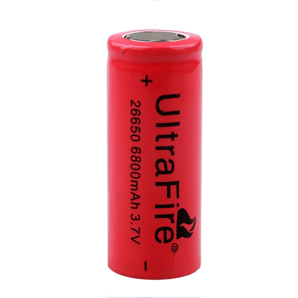 UltraFire 26650 Rechargeable Lithium Battery