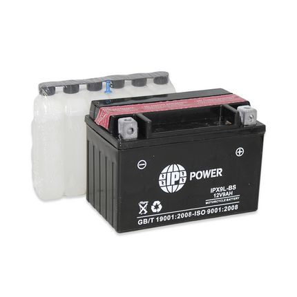 IP Power IPX9L-BS 12V AGM Motorsport Battery Locally Activated