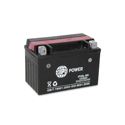 IP Power IPX9L-BS 12V AGM Motorsport Battery Locally Activated
